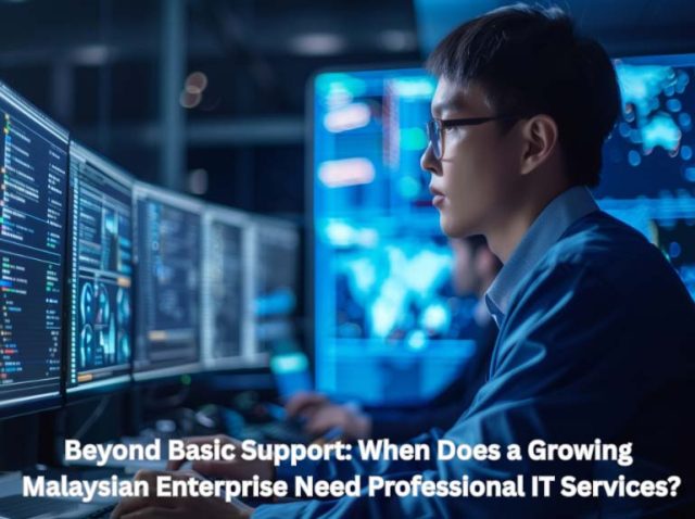 Professional IT services and infrastructure planning for a growing enterprise in Malaysia